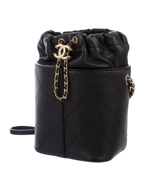 chanel bucket bag canvas|Chanel drawstring bag 2020.